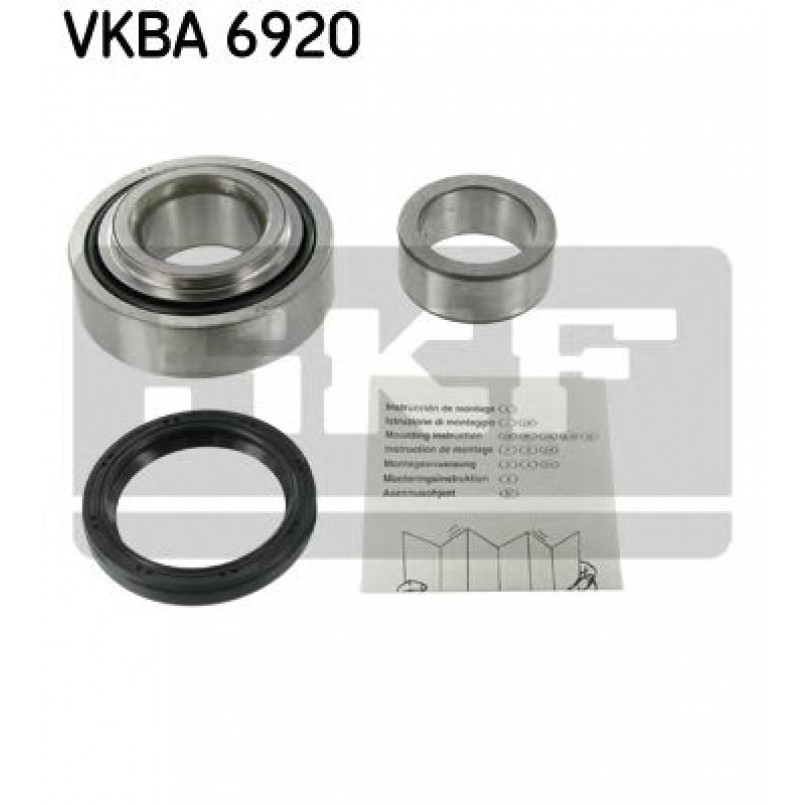VKBA 6920 SKF Підшипник кульковий d>30